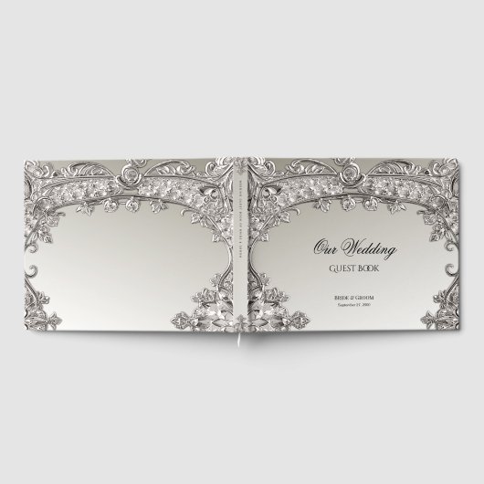 Silver  Modern gastenboek (Volledig)