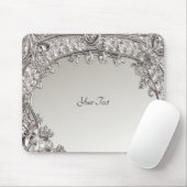 Silver Modern Mousepad Muismat (Met muis)