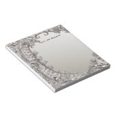 Silver  Modern Notitieblok (Schuin)