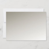 Silver Modern Save the Date (Achterkant)