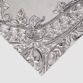 Silver  Modern Tissue Paper Tissuepapier (Detail)