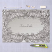 Silver  Modern Tissue Paper Tissuepapier (Craft)