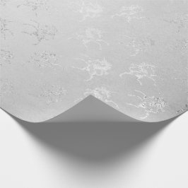 Silver Monochromatic Fairy Grey Club van Unicorn Cadeaupapier