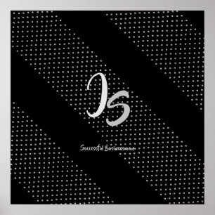 Silver Monog "Successful Businessman"-collectie Poster