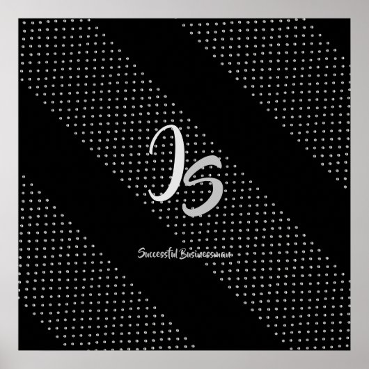 Silver Monog "Successful Businessman"-collectie Poster (Voorkant)