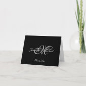 Silver Monogram Jubileum Bedankt (Voorkant)