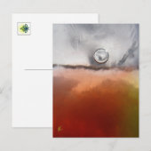 Silver Moon Floats Over Red Sea Briefkaart (Voorkant / Achterkant)