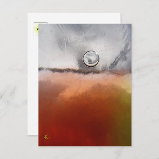 Silver Moon Floats Over Red Sea Briefkaart (Voorkant / Achterkant)