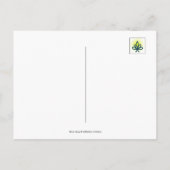 Silver Moon Floats Over Red Sea Briefkaart (Achterkant)