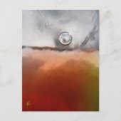 Silver Moon Floats Over Red Sea Briefkaart (Voorkant)