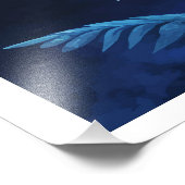 Silver Moon Foto Afdruk (Hoek)