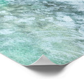 Silver Moon Mermaid Poster van Molly Harrison (Hoek)