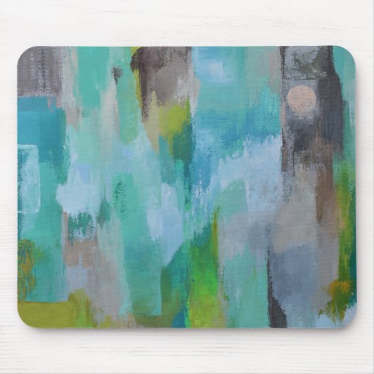 Silver Moon Mousepad Muismat (Voorkant)