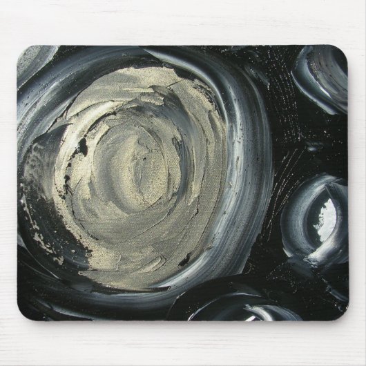 SILVER MOON Mousepad Muismat (Voorkant)