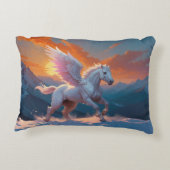 Silver Mountain Pegasus Accent Kussen (Achterkant)