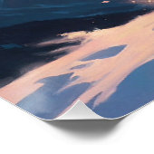 Silver Mountain Pegasus Gooi Deken Perfect Poster (Hoek)