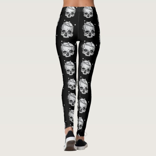 Silver Murderbarony Leggings (Achterkant)