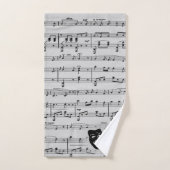 Silver Music- en Theater-maskers Bad Handdoek (Handdoek)