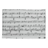Silver Music- en Theater-maskers Kussensloop (Achterkant)