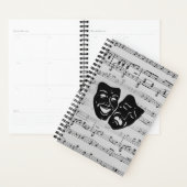 Silver Music- en Theater-maskers Planner (Display)