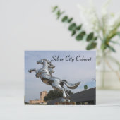 Silver Mustang # 3 Briefkaart (Staand voorkant)