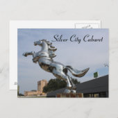 Silver Mustang # 3 Briefkaart (Voorkant / Achterkant)