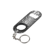 Silver Natal Kunstmatig Uniek Mini Flessenopener (Achterkant Gekanteld)