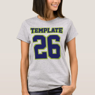 SILVER NAVY LIMOEN Womens Bella Flowry Circle T-shirt