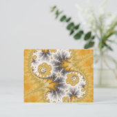 Silver Nebula Briefkaart (Staand voorkant)