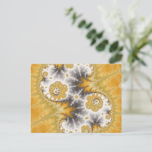 Silver Nebula Briefkaart (Staand voorkant)