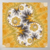 Silver Nebula Poster (Voorkant)