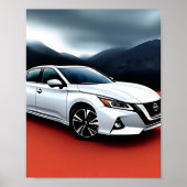 Silver Nissan 2023. Poster (Voorkant)