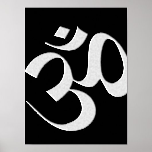 Silver Om  Poster (Voorkant)