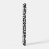 Silver OM Spirituele verbinding iPhone 15 Case (Rechterkant)
