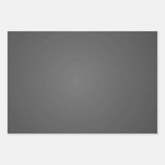 Silver ombré-houtskool gradiënt voor verpakkingspa inpakpapier vel (Voorkant 3)