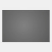 Silver ombré-houtskool gradiënt voor verpakkingspa inpakpapier vel (Voorkant)