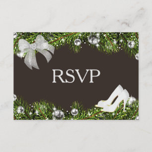 Silver Ornament and Kerstbruilding RSVP