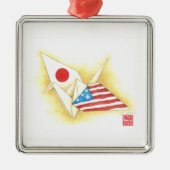 Silver Ornament ~ Japan-U.S. Friendship (Voorkant)