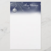Silver Ornament-kerstfeestartikelen Briefpapier (Voorkant)