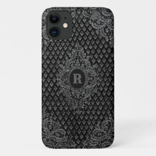 Silver Ornamental w/out uw Monogram Case-Mate iPhone Case