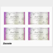 Silver  Paars Shimmery Marble Product Label (Vel)