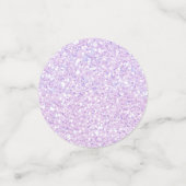 Silver Paarse & Pink Glitter Sparkle Confetti (Kleine voorkant)