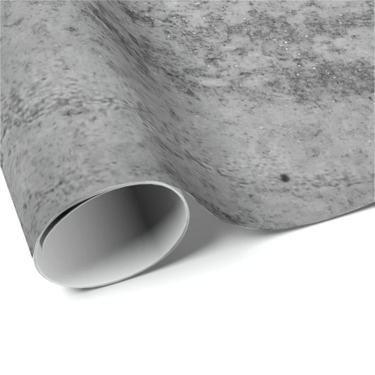 Silver Paint Industrial Cement Gray Graphite Vip Cadeaupapier (Rol Hoek)