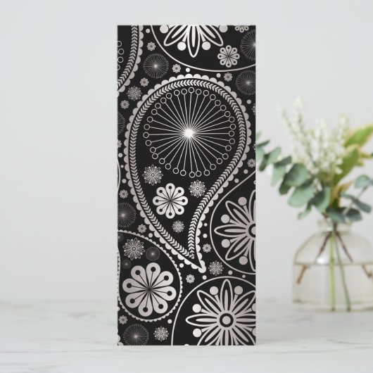 Silver paisley-patroon (Staand voorkant)