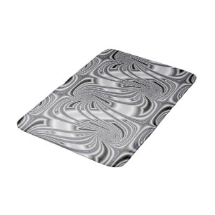 Silver Pattern Badmat