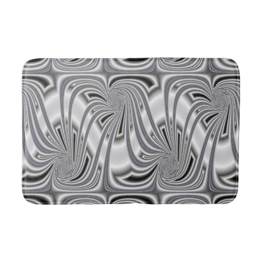 Silver Pattern Badmat (Voorkant)