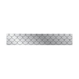 Silver Pattern Belly Band Uitnodigingen Wikkel