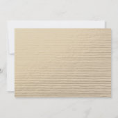 SILVER PEACH SKETCH STRIPTE LINE CORPORATE GEBEURT KAART (Achterkant)