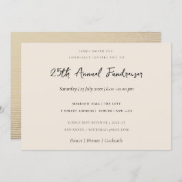 SILVER PEACH SKETCH STRIPTE LINE CORPORATE GEBEURT KAART