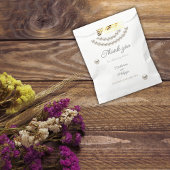 Silver Pearl Ketting bruiloft Bedankzakje